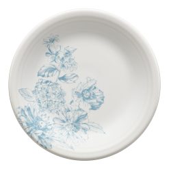 Fiesta Dinnerware - Botanical Floral Sky Classic Rim 7 1/4 Inch Salad Plate