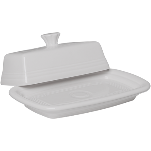 Fiesta Dinnerware - Extra Large Covered Butter Dish 8 1/8 Inch x 5 1/8 Inch - Image 3
