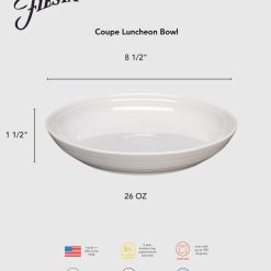 Alternative view of Fiesta Dinnerware - Lavender Coupe 8 1/2 Inch Luncheon Bowl 26 OZ
