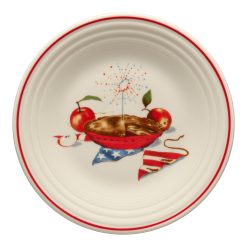 Fiesta Dinnerware - Americana Apple Pie Classic Rim 9 Inch Luncheon Plate