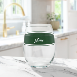 Alternative view of Fiesta Dinnerware - 15 oz. Fiesta® Frame Stemless Wine Jade, Set of 4