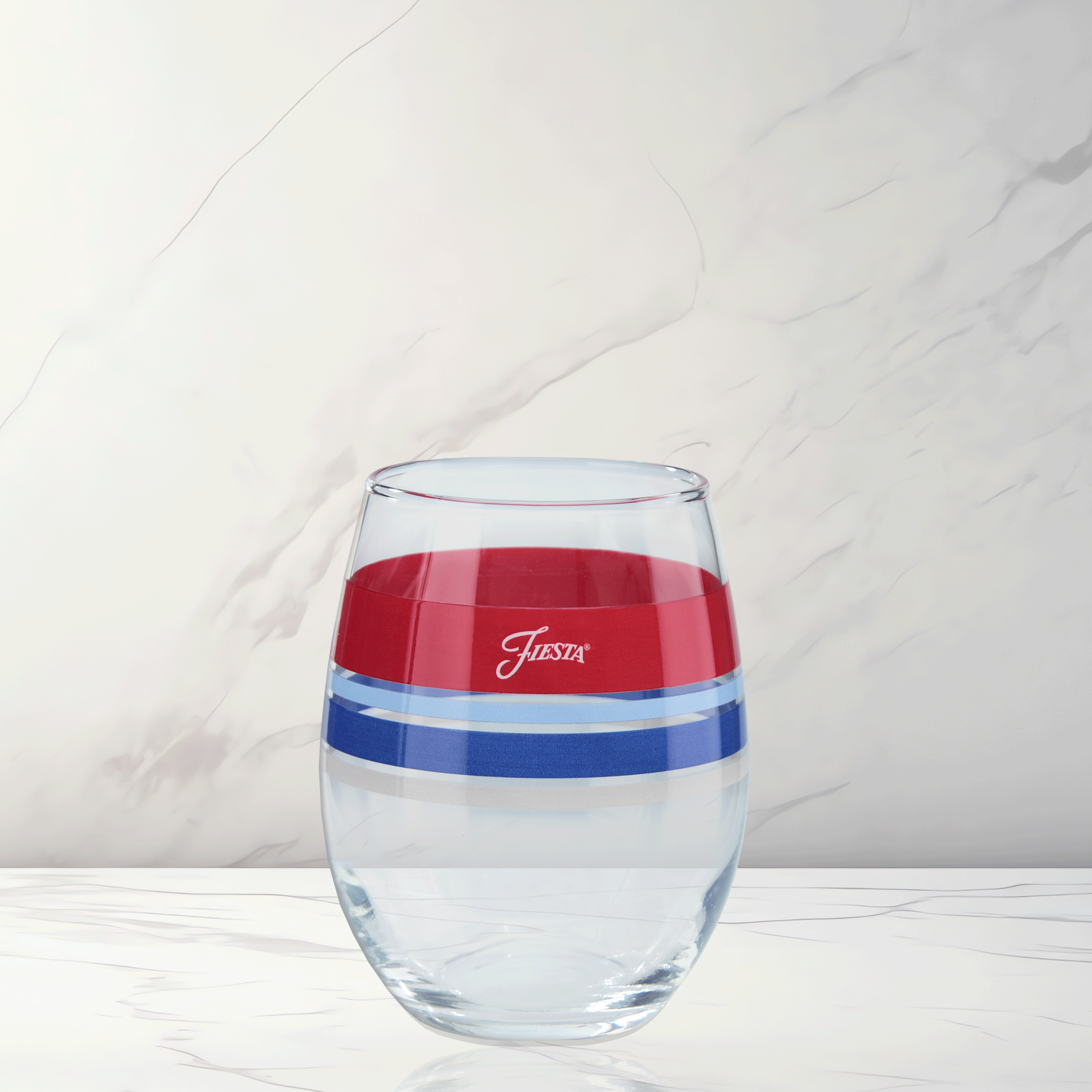 Fiesta Dinnerware - Americana 15 oz. Edgeline Stemless Wine, Set of 4 - Image 3