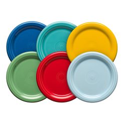 Fiesta Dinnerware - Vibrant 4 3/8 Inch Mixed Color Coaster and Mug Cover