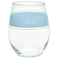 Alternative view of Fiesta Dinnerware - Coastal Blues 15 oz. Frame Stemless Wine Mixed Color, Set of 4