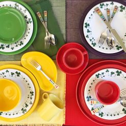 Alternative view of Fiesta Dinnerware - St. Patrick's Classic Rim 9 Inch Luncheon Plate