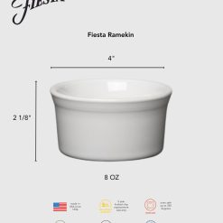 Alternative view of Fiesta Dinnerware - 8 OZ Ramekin 4 Inch Foundry