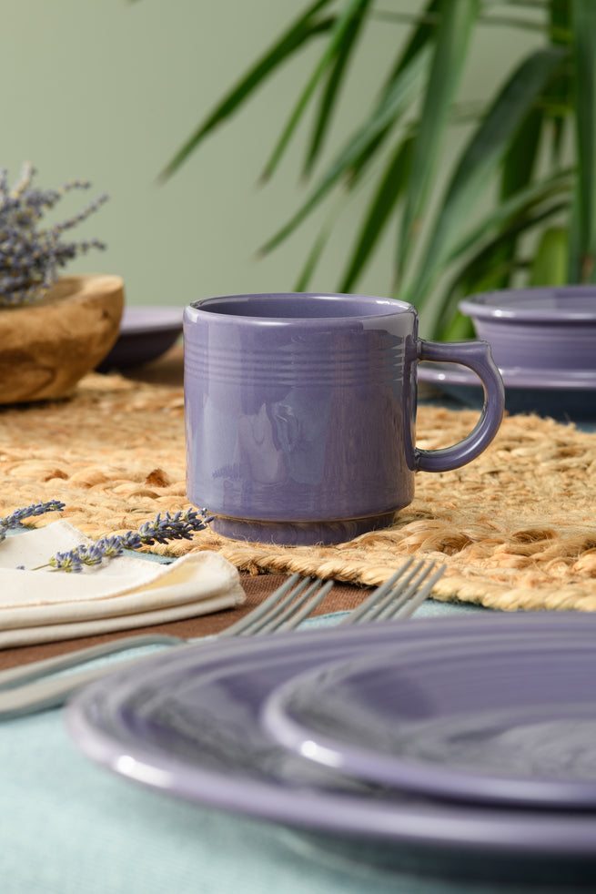Fiesta Dinnerware - Lavender 16 OZ Stackable Mug - Image 2