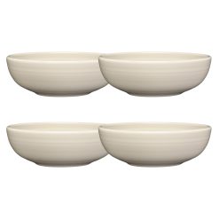 Fiesta Dinnerware - Linen Set of 4 Bistro Coupe 7 5/8-Inch 38OZ Medium Bowls