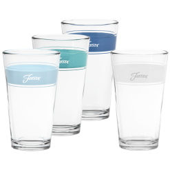 Fiesta Dinnerware - Coastal Blues 16 oz. Frame Cooler Mixed Color - Set of 4