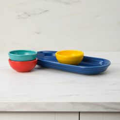 Alternative view of Fiesta Dinnerware - Vibrant Mixed Colors 4-Piece Condiment Set