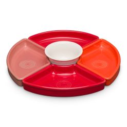 Fiesta Dinnerware - Sunset Horizon 5-Piece Mixed Colors Entertaining Set 8 1/5 Inch
