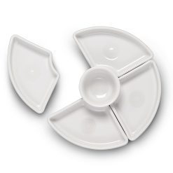 Alternative view of Fiesta Dinnerware - White 5-Piece Entertaining Set 8 1/5 Inch