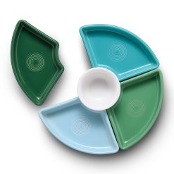 Alternative view of Fiesta Dinnerware - Aegean 5-Piece Mixed Colors Entertaining Set 8 1/5 Inch