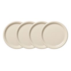 Fiesta Dinnerware - Linen Set of 4 Bistro Coupe 10 1/2 Inch Dinner Plate