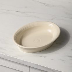 Alternative view of Fiesta Dinnerware - New Retired Linen Oval Baker 10 1/4 Inch 40 OZ