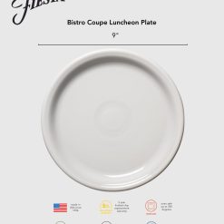 Alternative view of Fiesta Dinnerware - New Retired Bistro Coupe 9 Inch Luncheon Plate